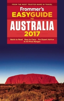 Paperback Frommer's EasyGuide to Australia 2017 Book