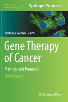 Hardcover Gene Therapy of Cancer: Methods and Protocols Book