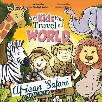 Paperback The Kids Who Travel the World: African Safari Book