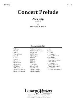 Paperback Concert Prelude [Excerpt Recording -- 2:36]: Conductor Score Book