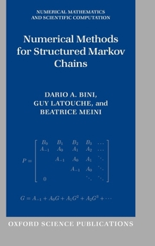 Hardcover Numerical Methods for Structured Markov Chains Book