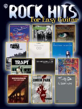 Paperback Rock Hits for Easy Guitar: Easy Guitar Book