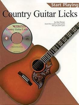 Paperback Country Guitar Licks: Start Playing Series [With CD] Book