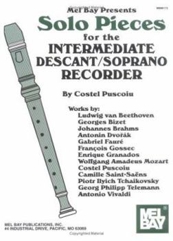 Paperback Solo Pieces for the Intermediate Descant/Soprano Recorder Book