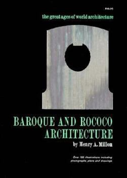 Paperback Baroque and Rococco Architecture Book