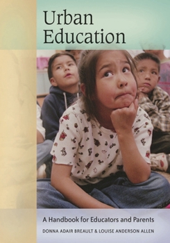 Hardcover Urban Education: A Handbook for Educators and Parents Book