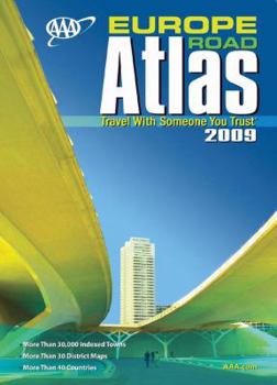 AAA 2008 Europe Road Atlas (Aaa Europe Road Atlas)