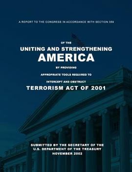 Paperback A Report to the Congress in Accordance with Section 359 of the Uniting and Stren Book