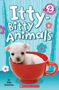 Paperback Itty-Bitty Animals Book