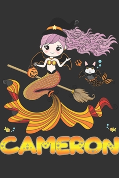 Paperback Cameron: Cameron Halloween Beautiful Mermaid Witch Want To Create An Emotional Moment For Cameron?, Show Cameron You Care With Book