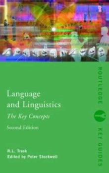 Paperback Language and Linguistics: The Key Concepts Book