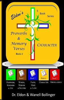 Paperback Eldon's Proverbs & Memory Verses: Character Book