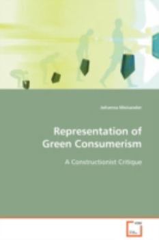 Paperback Representation of Green Consumerism Book