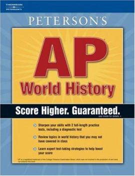 Paperback Peterson's AP World History Book