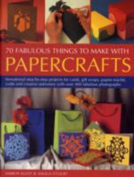 Paperback 70 Fabulous Things Make with Papercraft Book