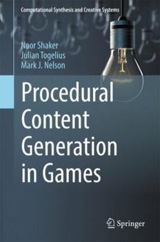 Hardcover Procedural Content Generation in Games Book
