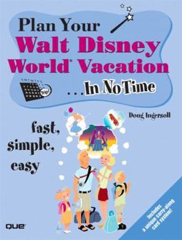 Paperback Plan Your Walt Disney World Vacation in No Time Book