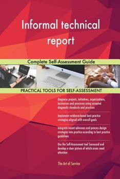 Paperback Informal technical report Complete Self-Assessment Guide Book