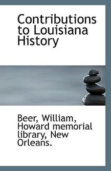 Paperback Contributions to Louisiana History Book