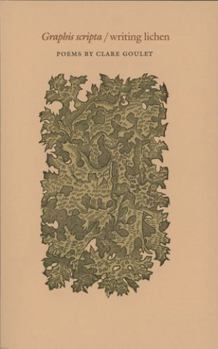 Paperback Graphis scripta / writing lichen Book