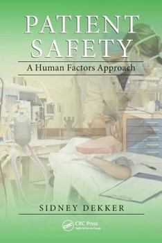 Paperback Patient Safety: A Human Factors Approach Book