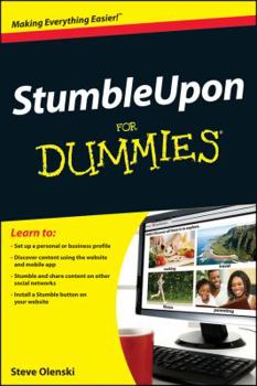 Paperback StumbleUpon For Dummies Book
