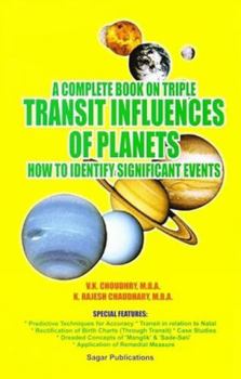 Paperback A Complete Book on Triple Transit Influences of Planets: How to Identify Significant Events Book