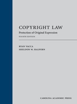 Hardcover Copyright Law: Protection of Original Expression Book