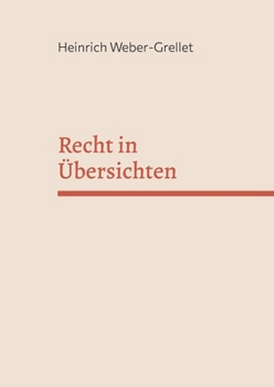 Paperback Recht in Übersichten [German] Book
