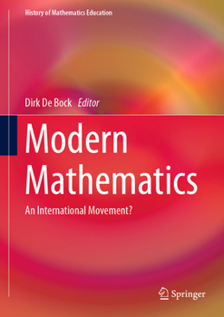 Hardcover Modern Mathematics: An International Movement? Book