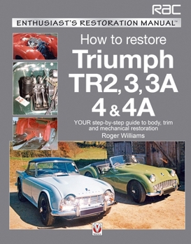 Paperback Triumph Tr2, 3, 3a, 4 & 4a - Enthusiast's Restoration Manual Book
