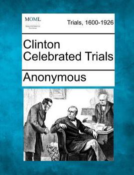 Paperback Clinton Celebrated Trials Book