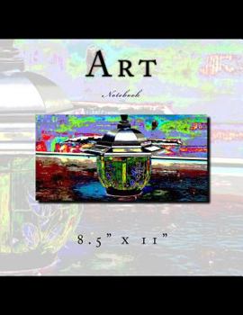 Paperback Art Notebook: 8.5" x 11" Book