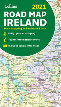 Map 2021 Collins Road Map Ireland Book