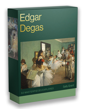 Paperback Edgar Degas: 50 Masterpieces Explored Book