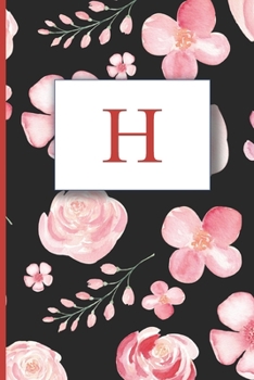 Monogrammed Journal Notebook – Letter H: Journal Notebook