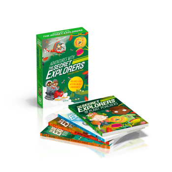 Paperback Adventures with the Secret Explorers: Collection Two: 4-Book Box Set of Educational Chapter Books Book