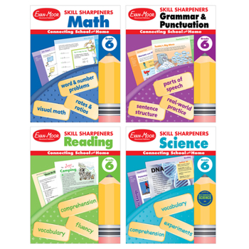 Paperback Learning at Home Bundle, Grade 6 Book