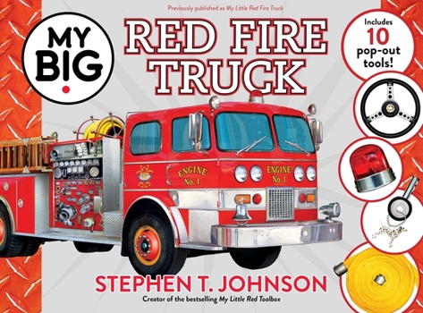 Paperback My Big Red Fire Truck Book