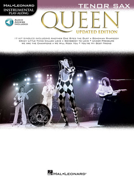 Paperback Queen - Updated Edition Tenor Sax Instrumental Play-Along Book/Online Audio Book