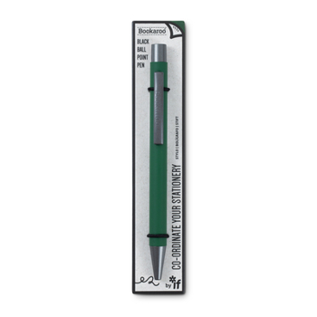 Office Product Bookaroo Pen Forest Green Book