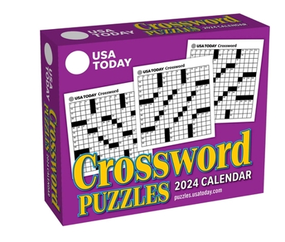 Calendar USA Today Crossword 2024 Day-To-Day Calendar Book