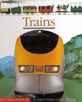 Spiral-bound Trains Book