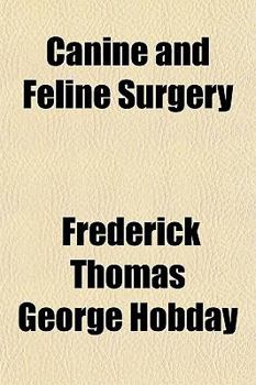 Paperback Canine and Feline Surgery Book