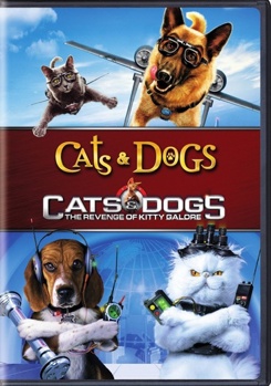 DVD Cats & Dogs 1 & 2 Book