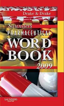 Paperback Saunders Pharmaceutical Word Book