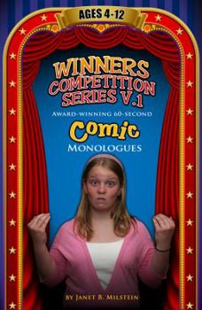 Hardcover Award-Winning 60-Second Comic Monologues, Ages 4-12 Book