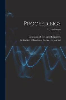 Paperback Proceedings; 57, supplement Book