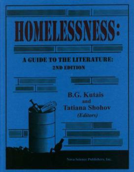 Hardcover Homelessness: A Guide to the Literature Book