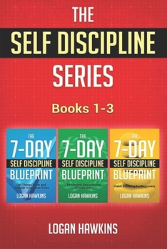 Paperback The Self Discipline Series, Books 1-3: Get Things Done and Unleash Your Inner Drive, The Modern Applications of Stoicism, Habit Stacking for Beginners Book